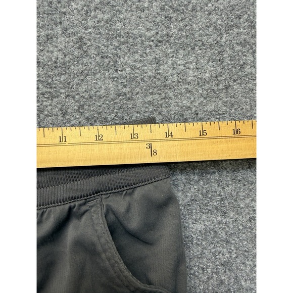 Girls Northface Shorts Wise Large 14-16‎ Gray Pockets Elastic Waist Drawstring - Picture 4 of 6